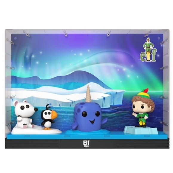 NEW! Elf Movie Deluxe Funko POP! Movie Moment #03 Christmas 2022 Buddy The Elf - Picture 2 of 4